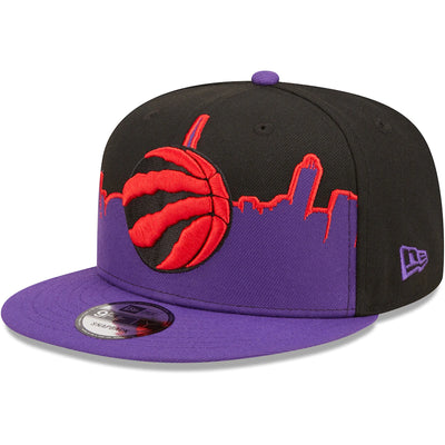 Youth Toronto Raptors New Era Purple/Black 2022 Tip-Off 9FIFTY Snapback Hat - Pro League Sports Collectibles Inc.