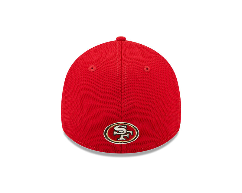 Men's New Era Scarlet San Francisco 49ers 2022 Sideline 39THIRTY Coaches Flex Hat