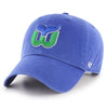 Hartford Whalers Vintage Blue Clean Up '47 Brand Adjustable Hat - Pro League Sports Collectibles Inc.
