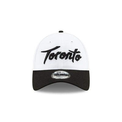 Earned Not Given Toronto Raptors 9Twenty Holiday Edition CS19 White/Black New Era Adjustable - Pro League Sports Collectibles Inc.