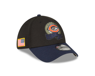 Chicago Bears New Era 2022 Salute To Service - 39THIRTY Flex Hat - Pro League Sports Collectibles Inc.