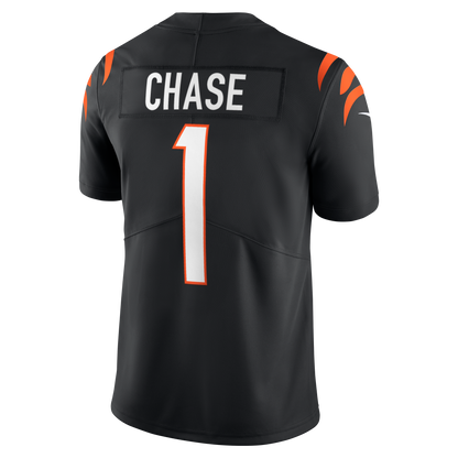 Ja'Marr Chase 2021 NFL Draft First Round Pick Cincinnati Bengals Nike Black Limited Jersey - Pro League Sports Collectibles Inc.