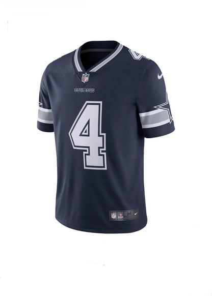 Dak Prescott #4 Dallas Cowboys Navy Nike Vapor Limited Jersey - Pro League Sports Collectibles Inc.