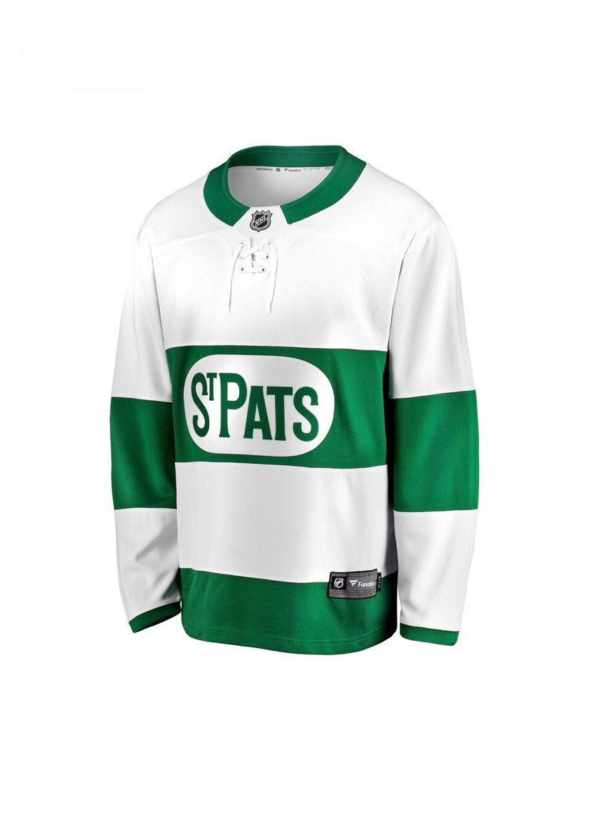 Boston Bruins Fanatics Branded St. Patrick's Day Replica Blank Jersey -  Green
