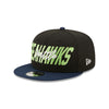 Seattle Seahawks New Era 2022 Draft 9Fifty Snapback Hat - Pro League Sports Collectibles Inc.