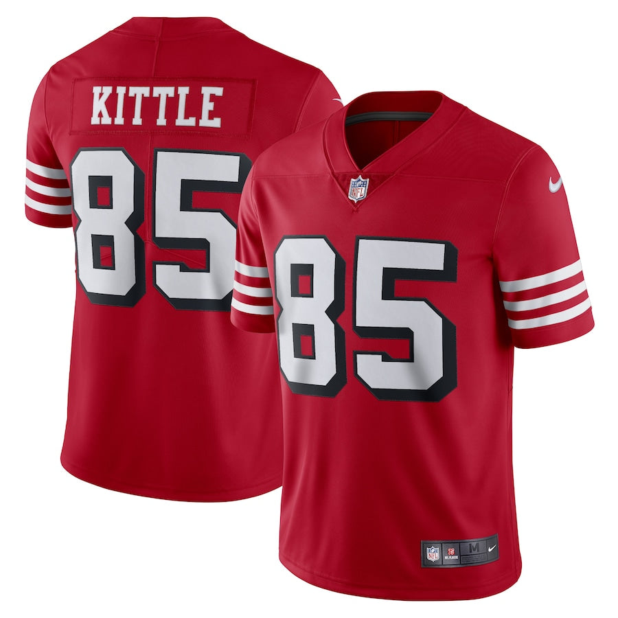 George Kittle San Francisco 49ERS Red Alternate Nike Limited Jersey - Pro League Sports Collectibles Inc.