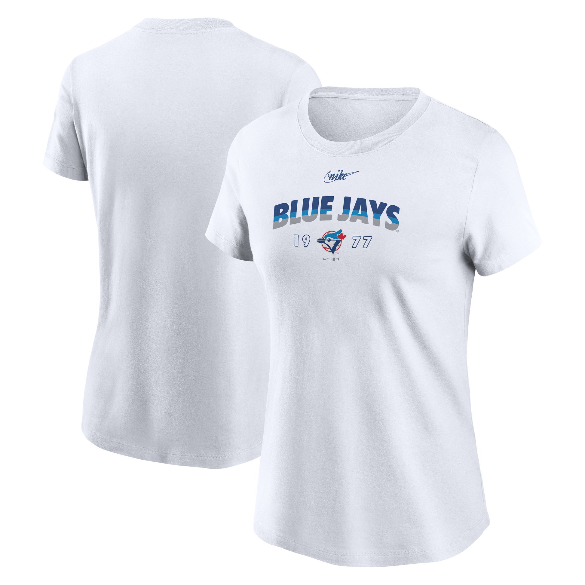 Women’s Toronto Blue Jays Nike Retro White T-Shirt - Pro League Sports Collectibles Inc.