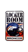 Denver Broncos WinCraft Locker Room Sign - Pro League Sports Collectibles Inc.