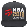 Youth Toronto Raptors 2019 NBA Champions Black Adjustable Hat - Pro League Sports Collectibles Inc.