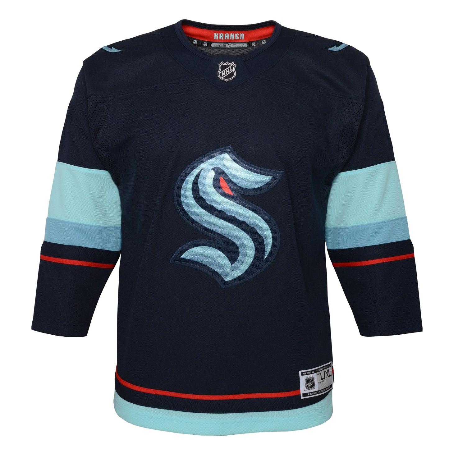 Youth Seattle Kraken Premier Home Replica Jersey - Pro League Sports Collectibles Inc.