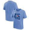 Toronto Blue Jays Nike 416 Local Area Code Powder Blue T-Shirt - Pro League Sports Collectibles Inc.