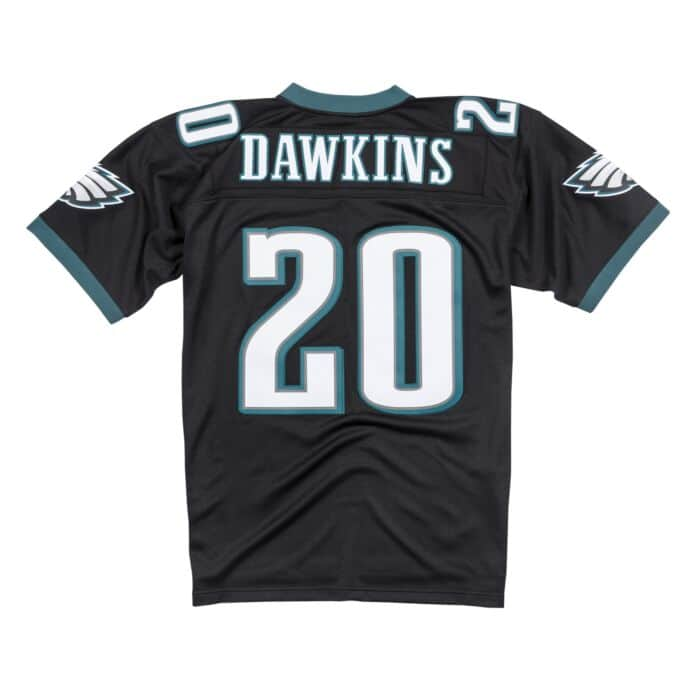 Brian Dawkins Philadelphia Eagles 2004 Mitchell & Ness Retired Legacy Jersey - Black - Pro League Sports Collectibles Inc.