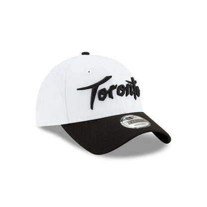 Earned Not Given Toronto Raptors 9Twenty Holiday Edition CS19 White/Black New Era Adjustable - Pro League Sports Collectibles Inc.