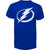 Tampa Bay Lightening Royal NHL 47 Brand Fan T-Shirt