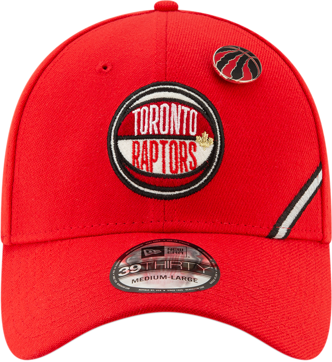 Toronto Raptors Red New Era 2019 NBA Draft 39Thirty Hat - Pro League Sports Collectibles Inc.