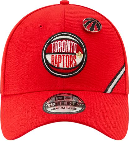 Toronto Raptors Red New Era 2019 NBA Draft 39Thirty Hat - Pro League Sports Collectibles Inc.