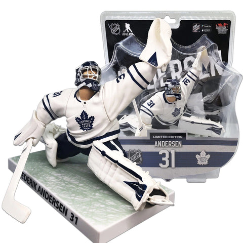 NHL Figures - Toronto Maple Leafs - Frederik Andersen 6 Figure :  : Sports & Outdoors