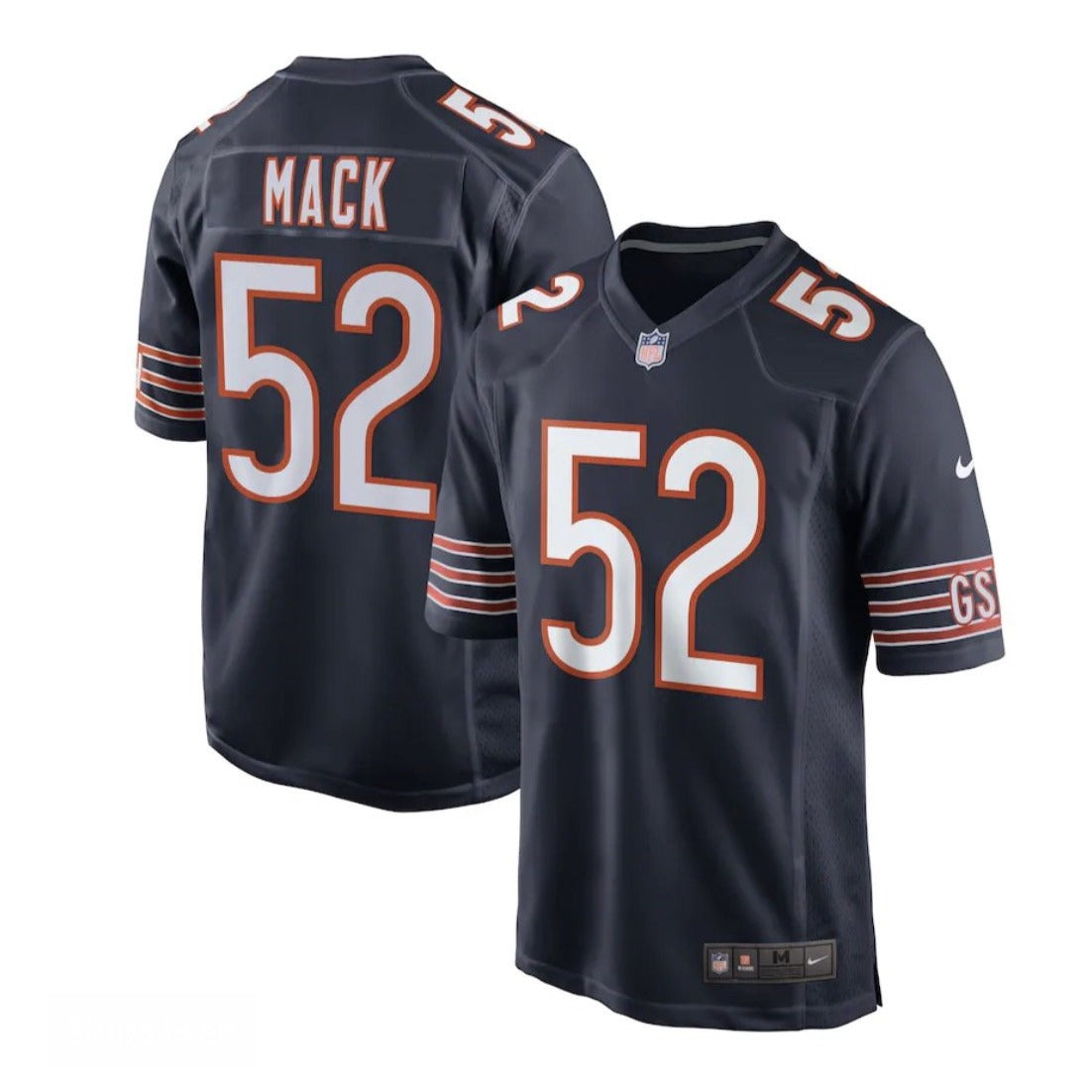 Youth Khalil Mack 52 Navy Chicago Bears Nike Game Jersey