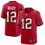 Tom Brady #12 Tampa Bay Buccaneers - Red Nike Game Finished Player Jersey