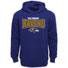 Youth Baltimore Ravens Draft Pick Pullover Hoodie - Pro League Sports Collectibles Inc.