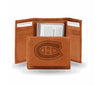 Montreal Canadiens NHL Trifold Leather Wallet - Pro League Sports Collectibles Inc.