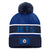 Winnipeg Jets  Fanatics Branded Blue 2022 NHL Draft - Authentic Pro Cuffed Knit Toque with Pom