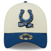 Indianapolis Colts 2022 Sideline New Era Cream/Royal - 39THIRTY 2-Tone Flex Hat - Pro League Sports Collectibles Inc.
