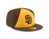 San Diego Padres New Era Alt 2 Authentic Collection On-Field Game 59FIFTY Fitted Hat - Pro League Sports Collectibles Inc.