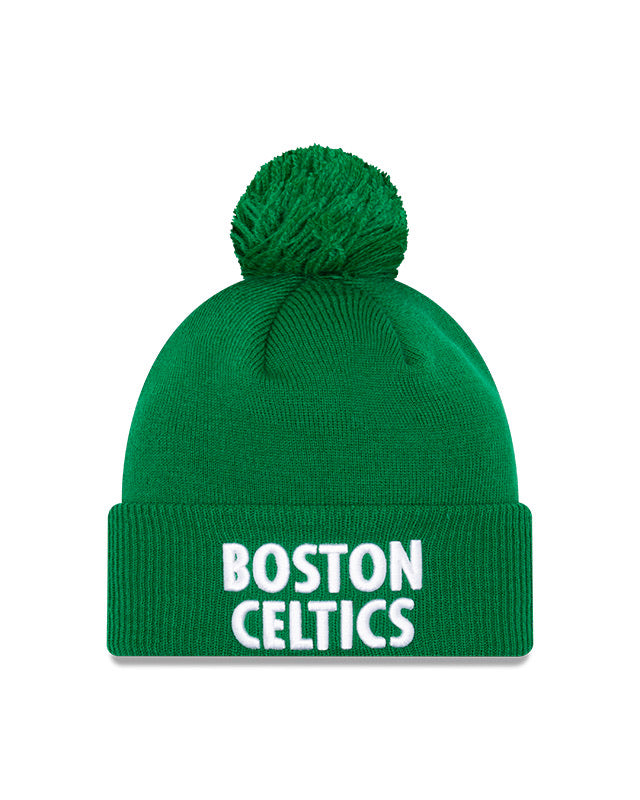 Boston Celtics Alternate Green New Era City Series 20 Pom Knit Toque - Pro League Sports Collectibles Inc.