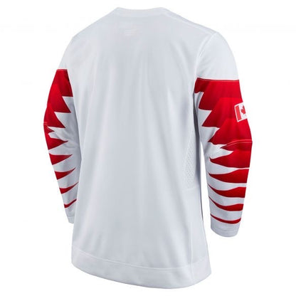 Team Canada Official 2018 Nike Olympic Replica White - Pro League Sports Collectibles Inc.