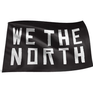 NBA Toronto Raptors WE THE NORTH 3’ x 5’ Logo Flag - Pro League Sports Collectibles Inc.