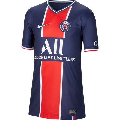 Youth Paris Saint-Germain FC Nike 2020-21 Stadium Home Jersey - Pro League Sports Collectibles Inc.