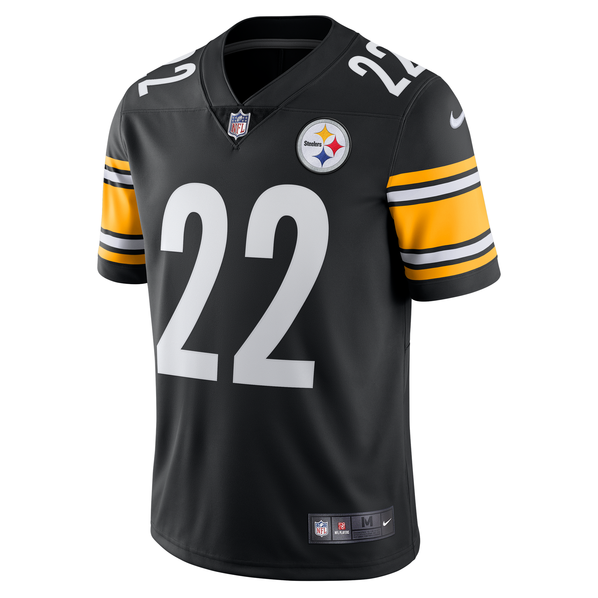 Najee Harris Pittsburgh Steelers Nike Vapor Elite Jersey - Black