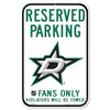 Dallas Stars WinCraft Reserved Parking Fan Sign - Pro League Sports Collectibles Inc.