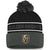 Vegas Golden Knights Fanatics Branded Authentic Pro Locker Room Cuffed Pom Knit Hat - Black/Gray