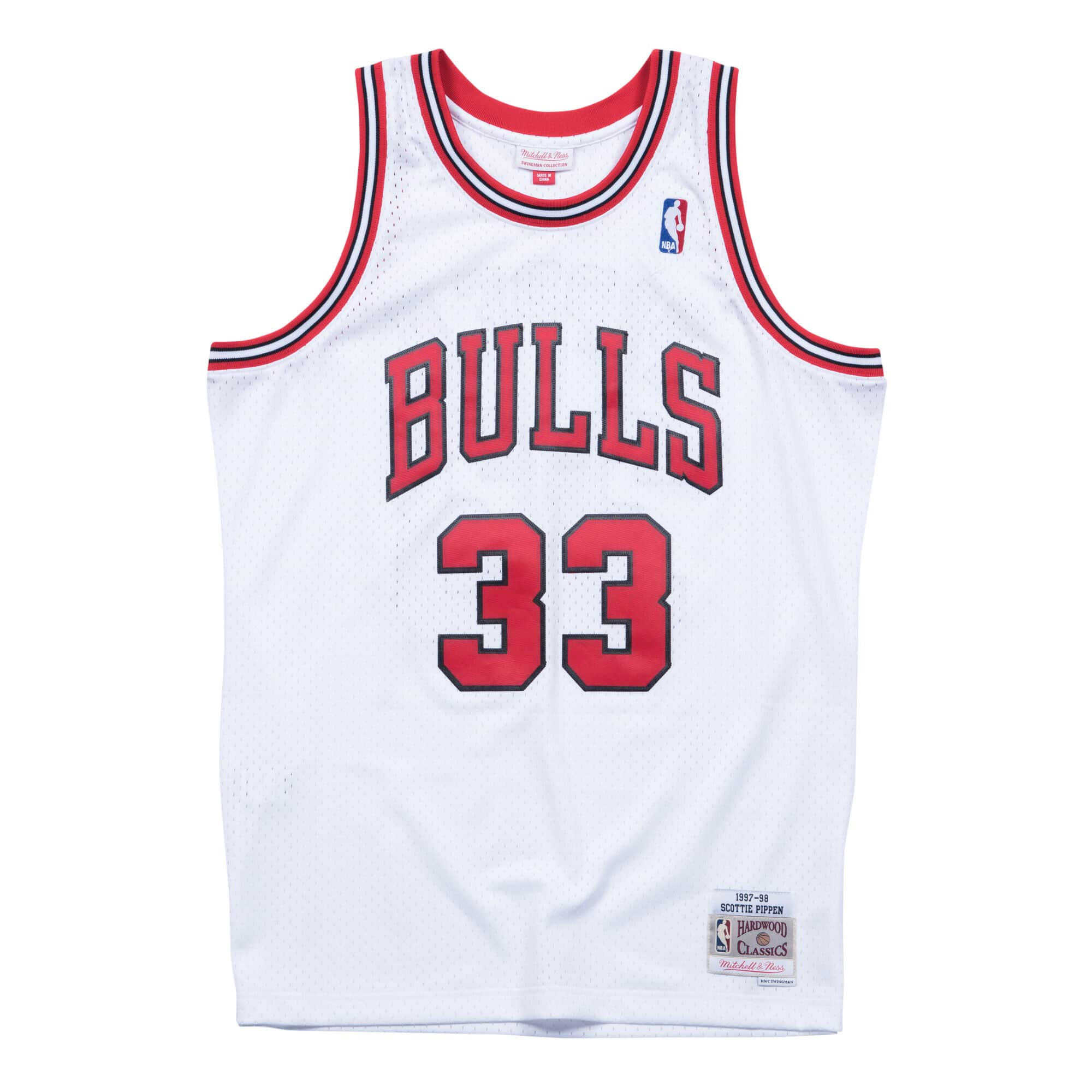 Scottie Pippen 97-98 Chicago Bulls Astro Hardwood Classic Swingman