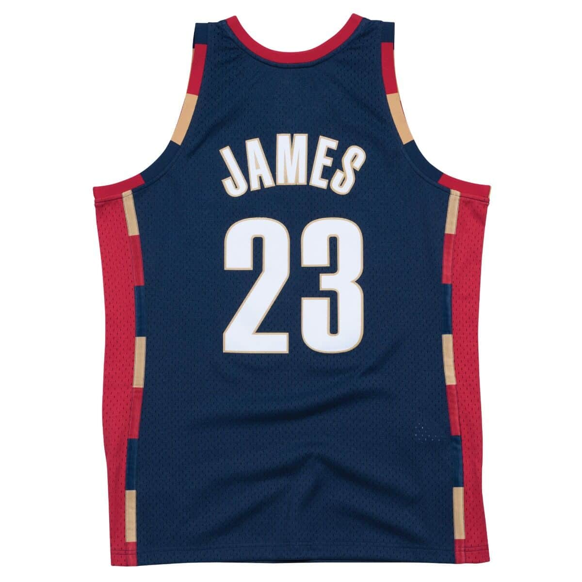 Lebron James Cleveland Cavaliers Mitchell Ness 2008 09 Hardwood Classic Swingman Alternate Jersey