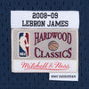 Lebron James Cleveland Cavaliers Mitchell & Ness 2008-09 Hardwood Classic Swingman Alternate Jersey - Pro League Sports Collectibles Inc.