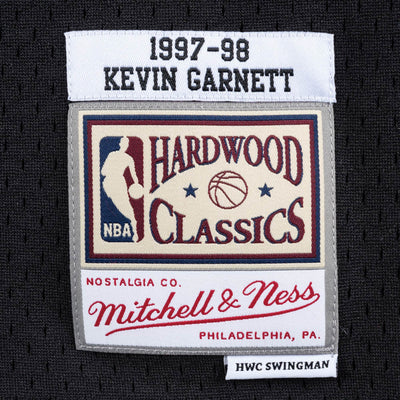 Kevin Garnett Minnesota Timberwolves Mitchell & Ness 1997-98 Hardwood Classic Swingman Alternate Jersey - Pro League Sports Collectibles Inc.