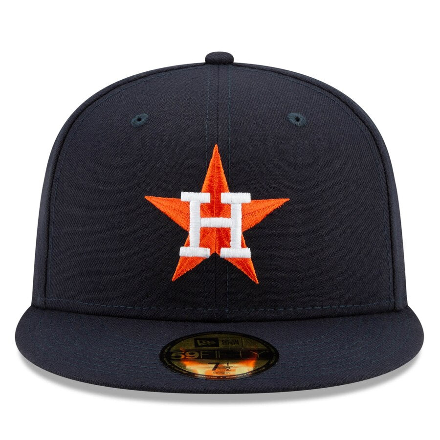 Houston Astros New Era Navy Authentic Collection On-Field 59FIFTY Home Fitted Hat - Pro League Sports Collectibles Inc.